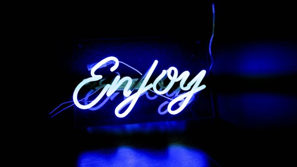 Неоновые надписи обои