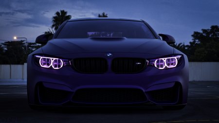 BMW m5 неон