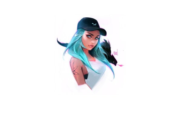 Крутая девушка