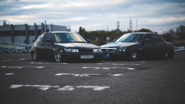 Лада Приора седан и 2110 БПАН