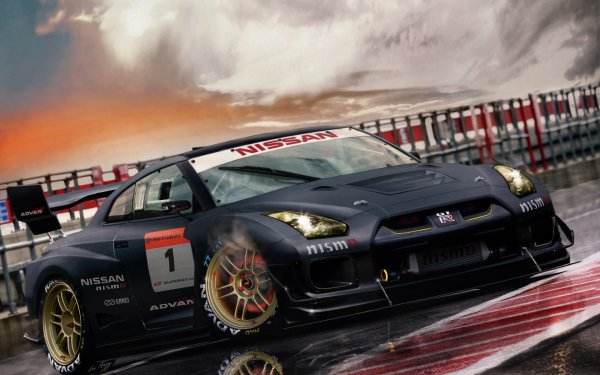 Nissan GTR r35 гоночный