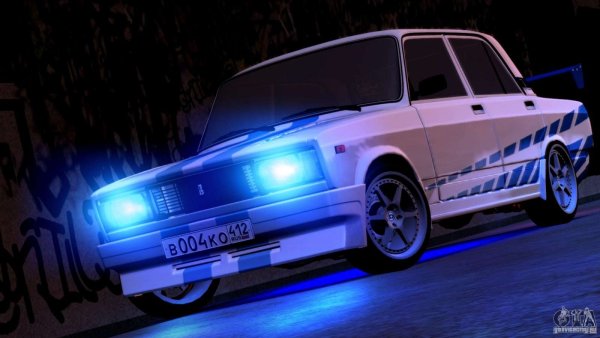 ВАЗ 2107 стритрейсинг