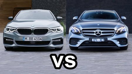 Мерседес Бенц vs BMW