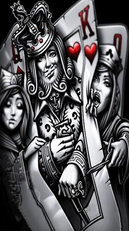 Король и две дамы тату