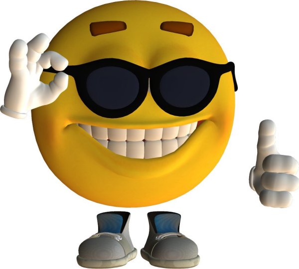 Смайлик в очках
