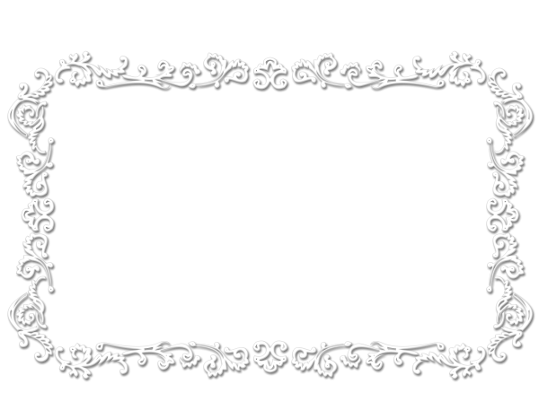 Тонкая кружевная рамка
