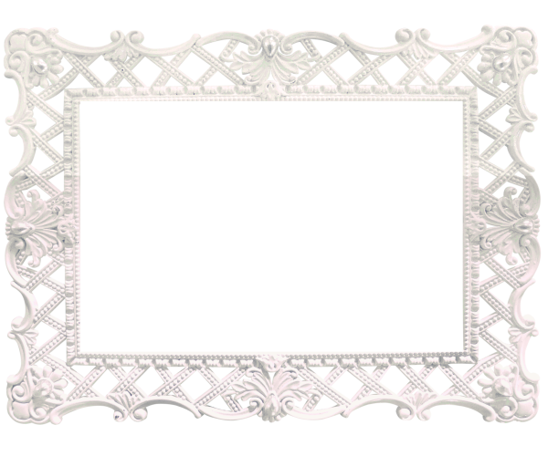 Прямоугольная кружевная рамка