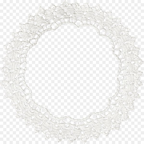 Кружевная рамка на прозрачном фоне