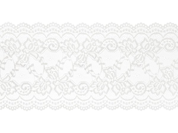 Кружева на белом фоне