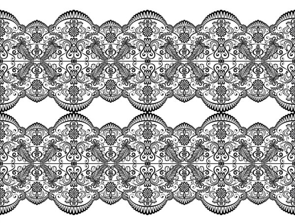 Кружево на прозрачном фоне