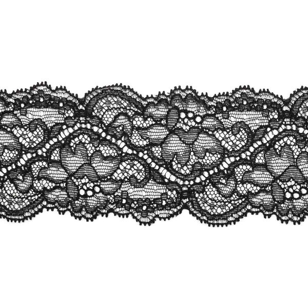 Кружево чёрное