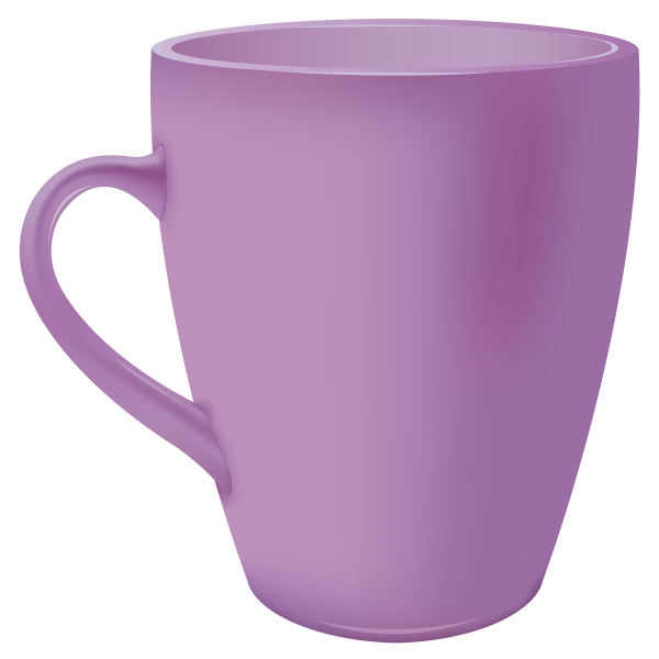 Фиолетовая Кружка
