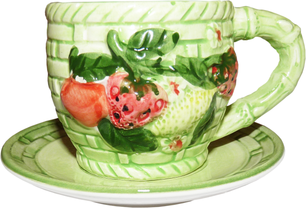 Чашка с овощами