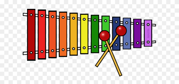 Ксилофон без фона