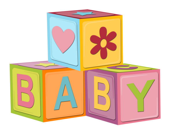 Детские кубики вектор