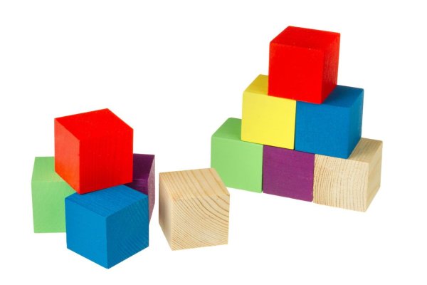 Кубики Пластмастер большая стройка 14024