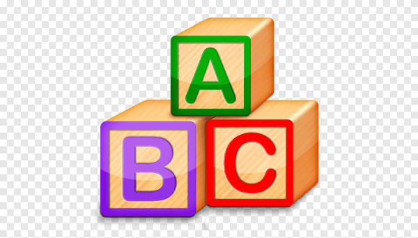 Детские кубики значок