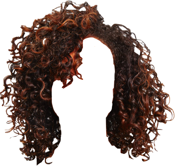 Кудрявые волосы для фотошопа