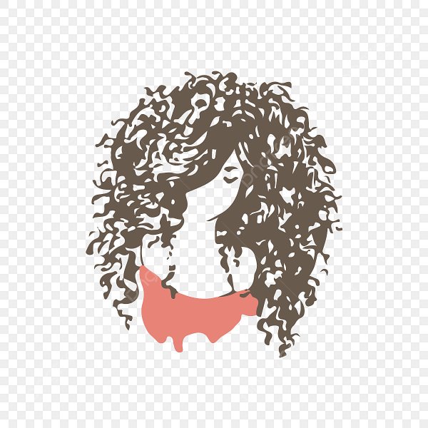 Кудрявая девушка