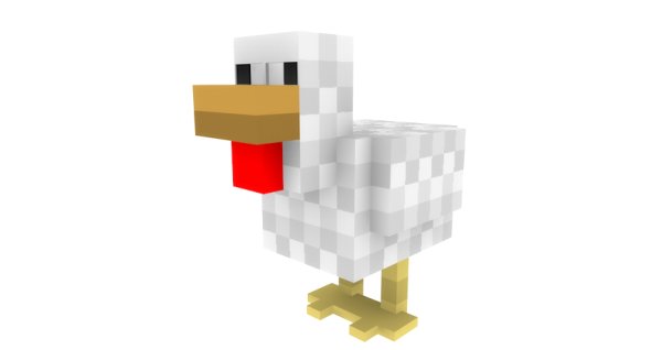 Курица в МАЙНКРАФТЕ