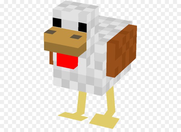 Цыпленок в МАЙНКРАФТЕ