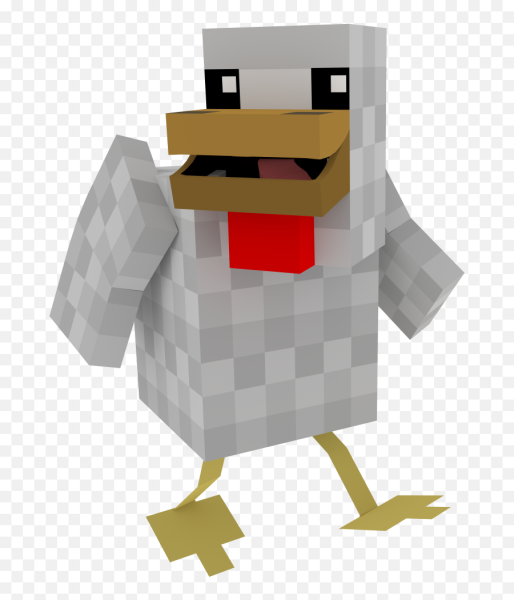 Курица из МАЙНКРАФТА картинки