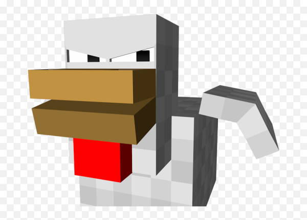 Minecraft курица