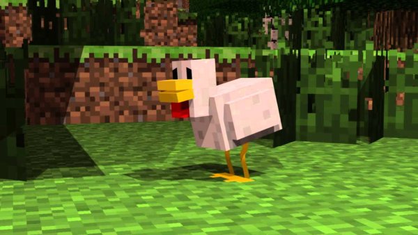 Курица в МАЙНКРАФТЕ