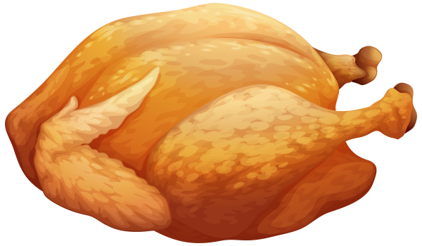 Тушка курицы вектор