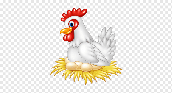 Курочка мультяшная