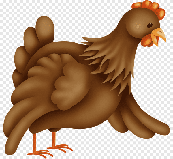 Курица мультяшная