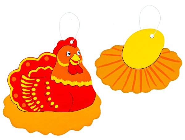 Рябая курица