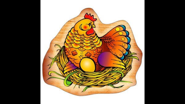 Курочка из сказки Курочка Ряба