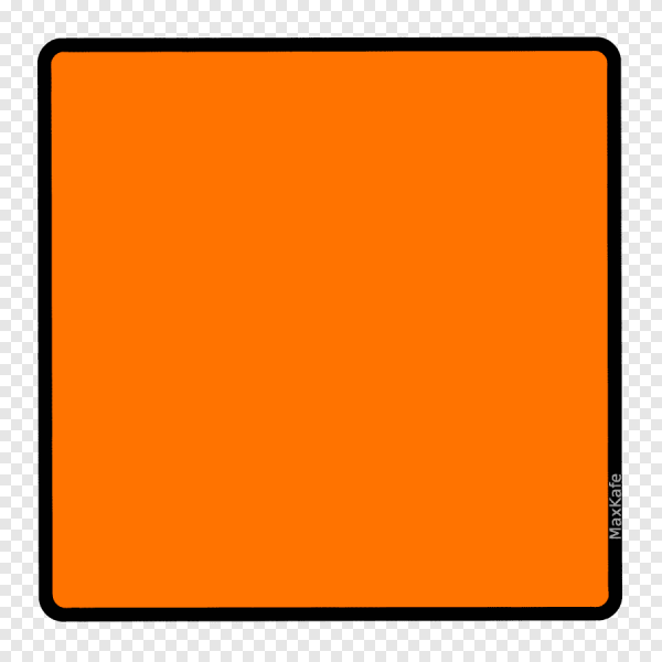 Оранжевый квадратик