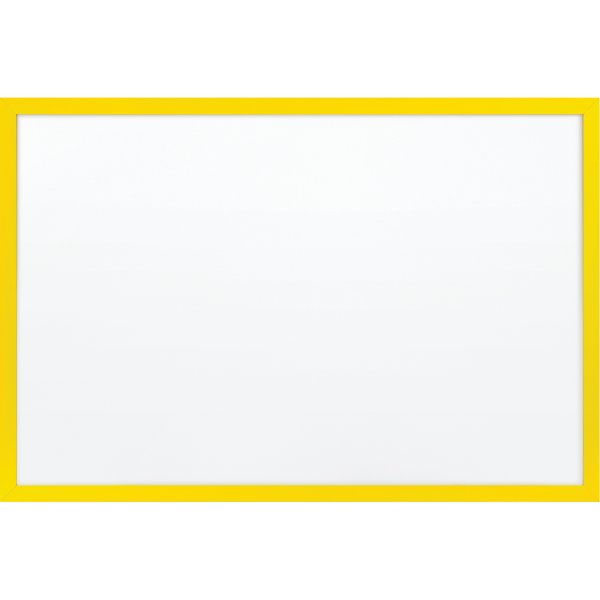 Желтая рамка на прозрачном фоне