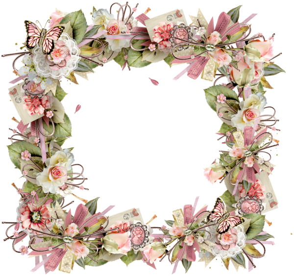 Рамка из цветов