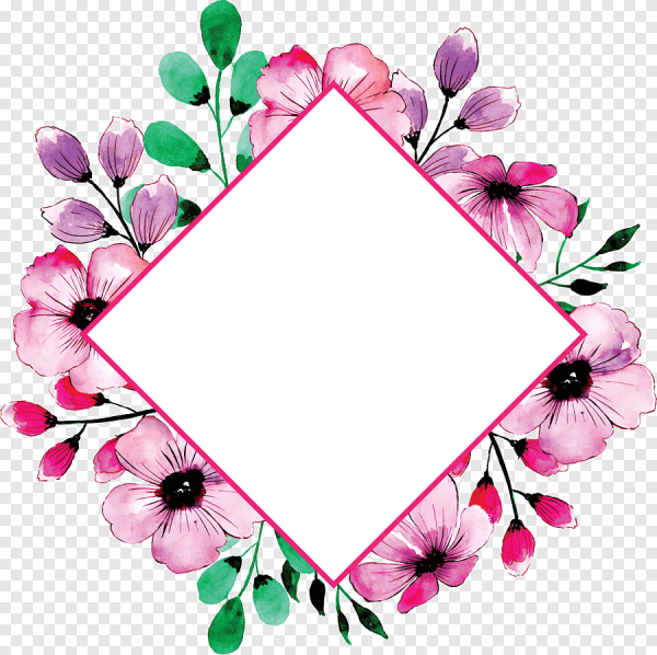 Рамка из цветов