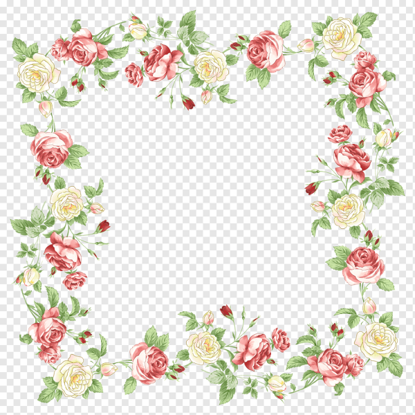 Цветочная рамка