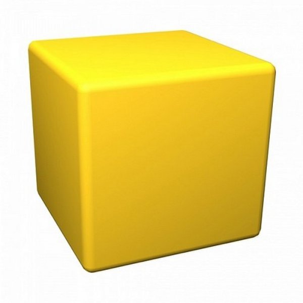 Кубик для детей жёлтый