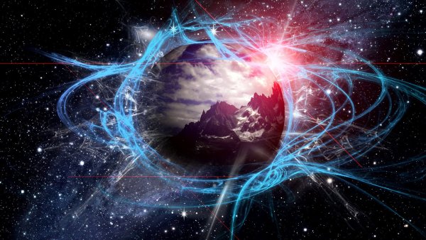 Космос квантовый мир