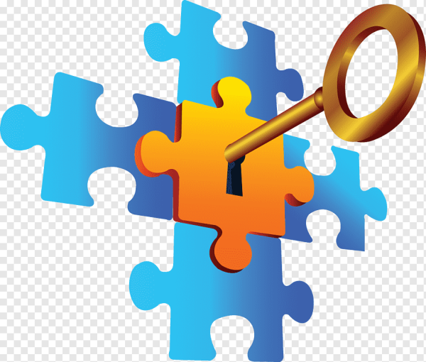 Человечки с пазлами