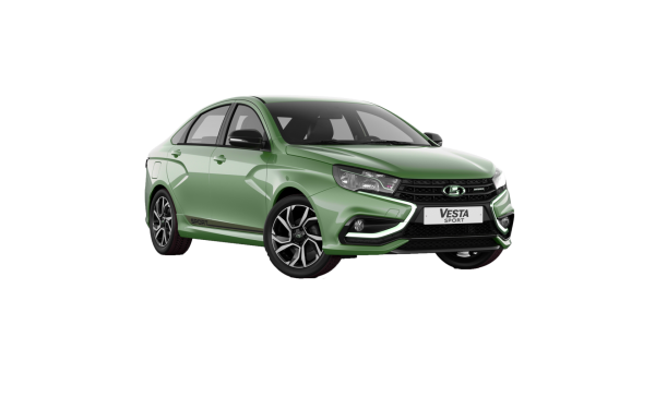 Лада Веста кросс на прозрачном фоне