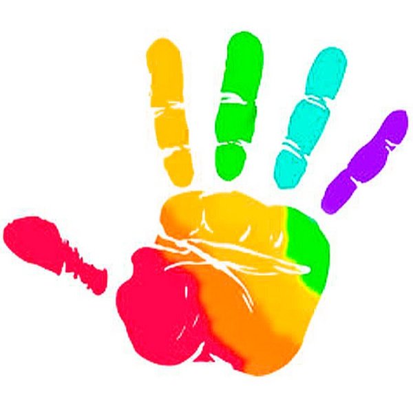 Разноцветные ладошки