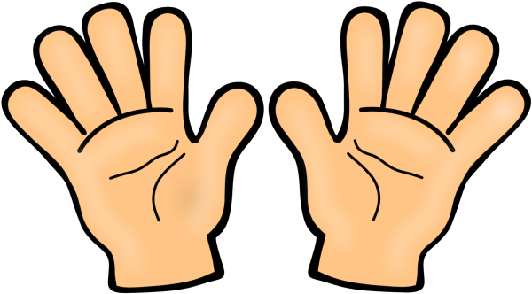 Ладони мультяшные