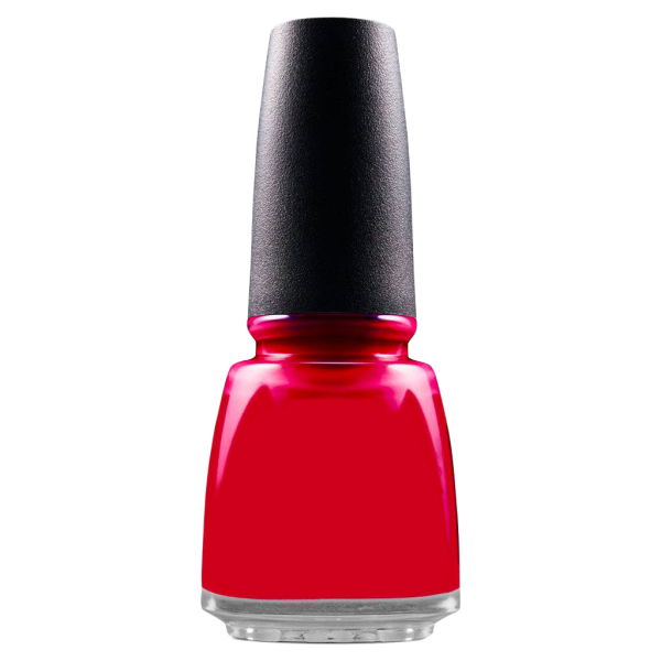 Флакон красный лак для ногтей
