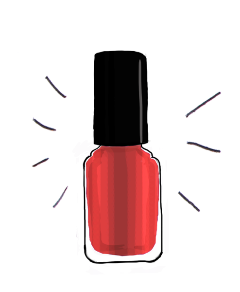 Лак для ногтей без фона