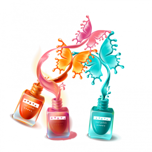 Лак для ногтей без фона