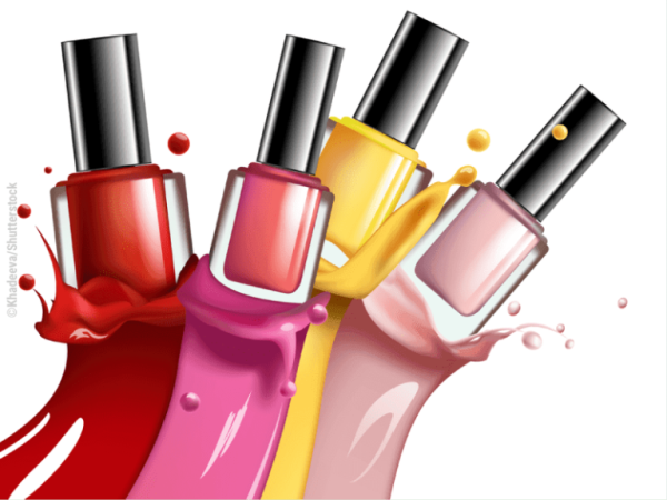 Лак для ногтей вектор