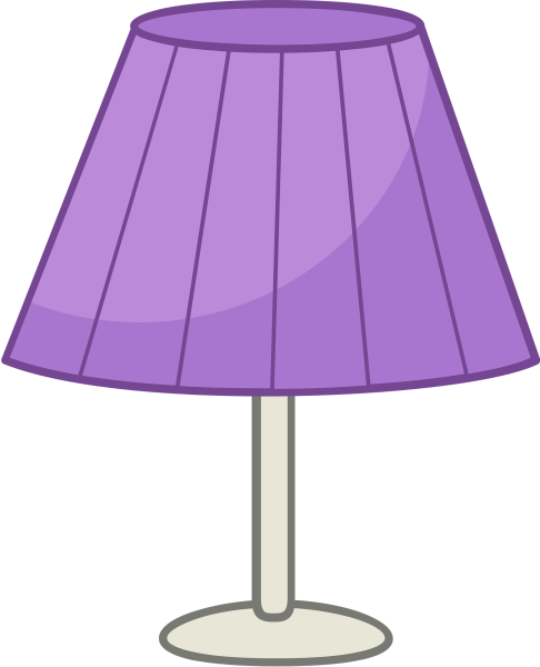 Настольная лампа клипарт