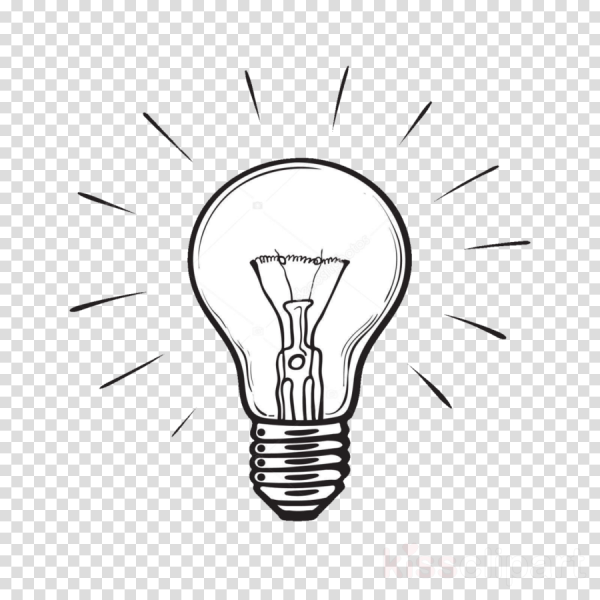 Лампочка контур